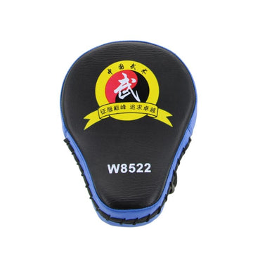 Curved Sanda Boxing Hand Target For Adults - Blue
