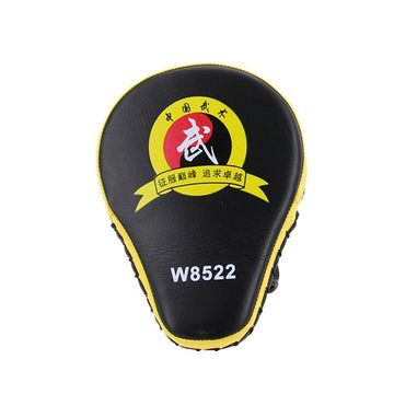 Curved Sanda Boxing Hand Target For Adults - Yellow