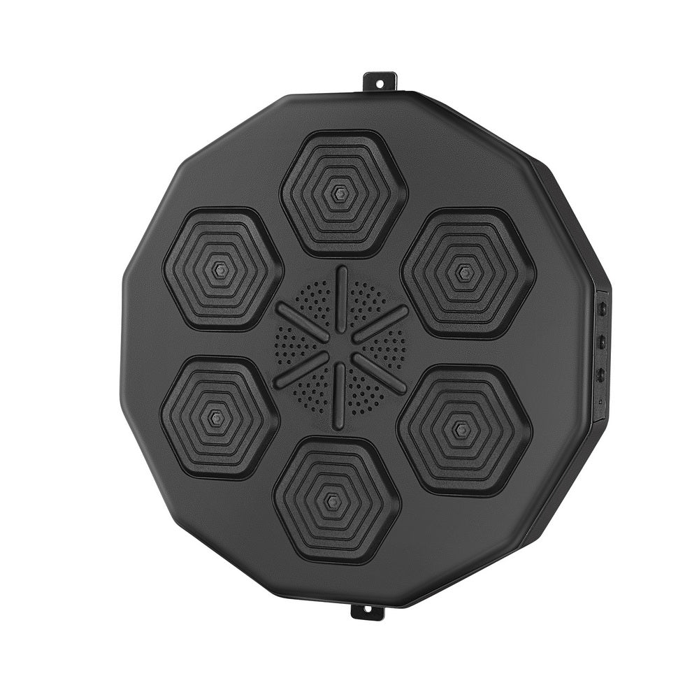 Black protective cover with hexagonal patterns on a white background