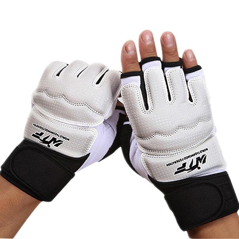 White gloves with black accents on a white background