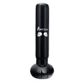 Black punching bag with 'Portzon' branding on a white background